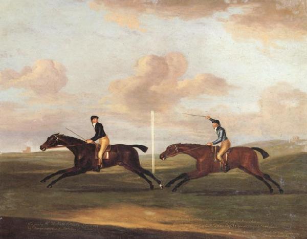  The Race For The King's Plate at Newmarket,6th May 1797,Won By 'Tottenridge'